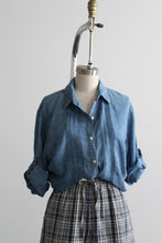 tideglass linen button up