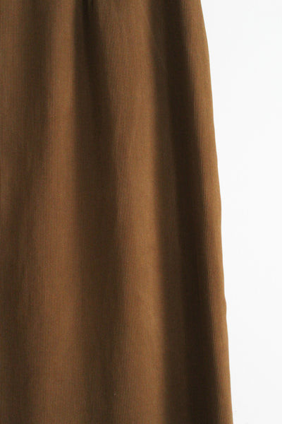 tobacco silk skirt