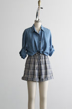 tideglass linen button up