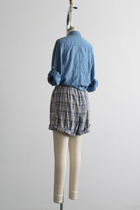 tideglass linen button up