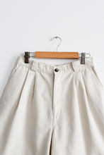 bone cotton shorts