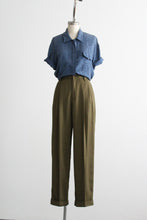 embossed silk button up