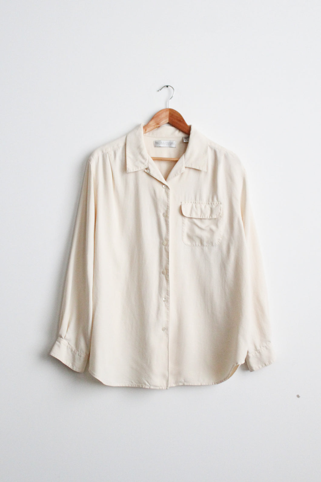 salt silk button up