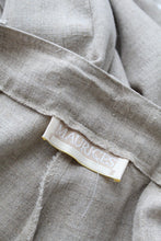 linen suspender trousers