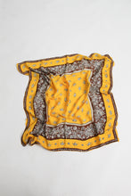 dandelion silk scarf