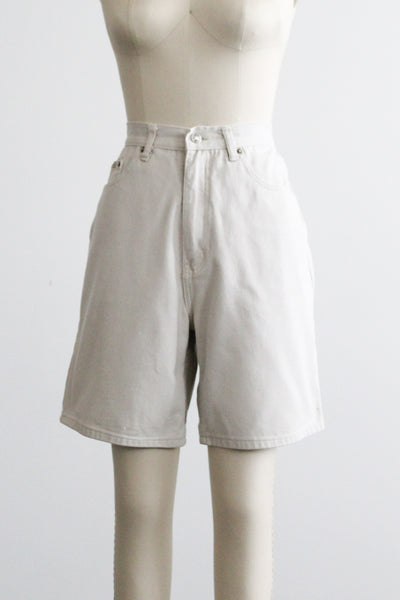bone denim jorts