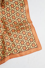 geodesic silk scarf