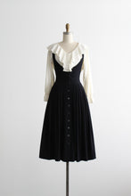 nocturne wool jersey pinafore