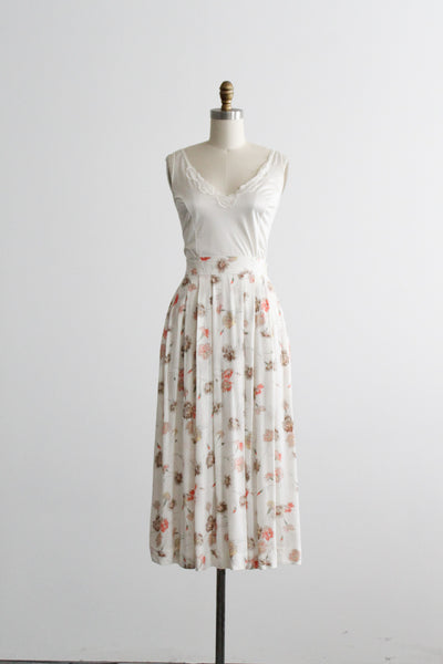 april garden midi skirt