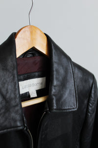 buttery soft black leather jacket