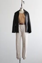 buttery soft black leather jacket