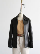 buttery soft black leather jacket