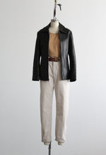 buttery soft black leather jacket