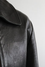 buttery soft black leather jacket