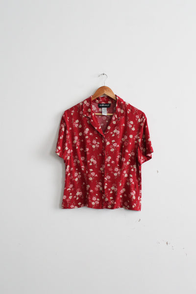 cherry blossom button up