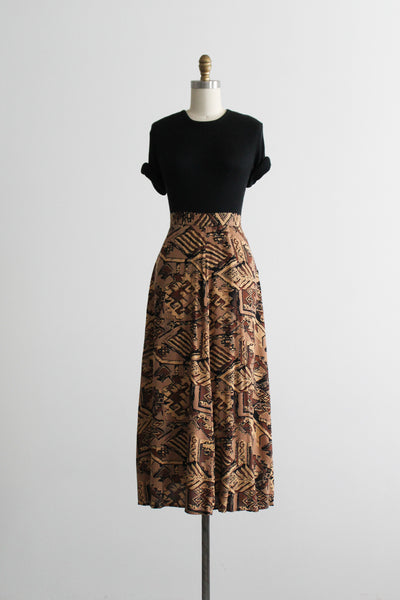 driftwood maxi skirt