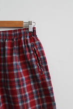 homestead plaid cotton shorts