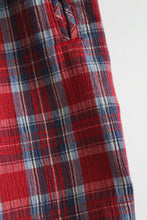homestead plaid cotton shorts
