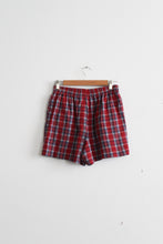 homestead plaid cotton shorts