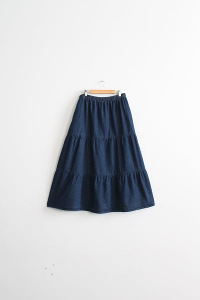 echo lake denim skirt