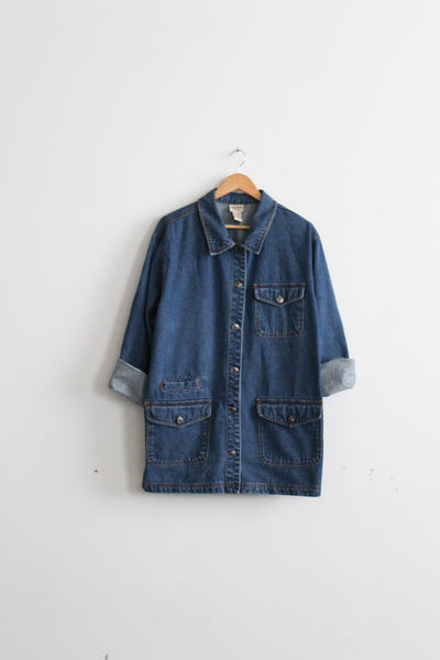denim chore coat