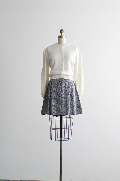 elderflower mini skirt