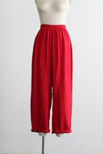 tomato linen trousers set