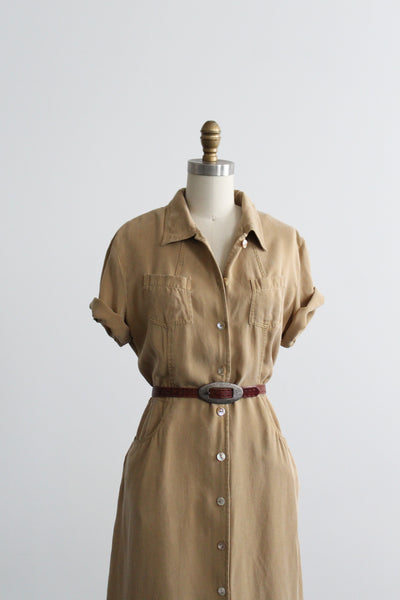 fennel shirtdress
