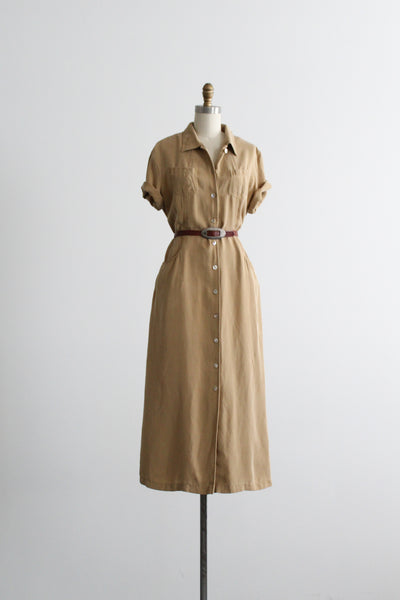 fennel shirtdress