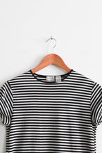 b&w striped tee