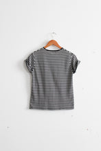b&w striped tee