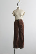 walnut corduroy trousers