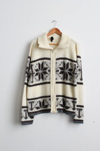 badlands zip front cardigan