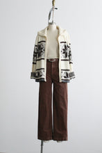 badlands zip front cardigan