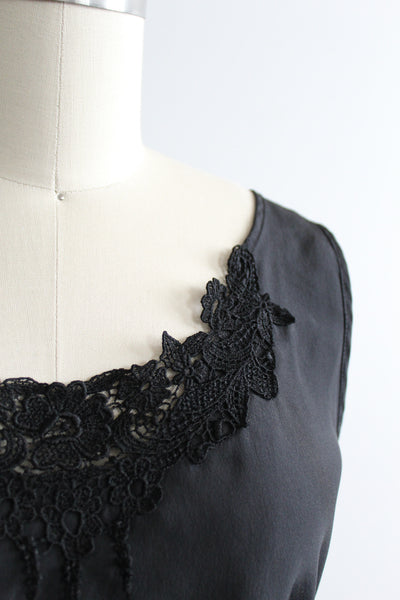 eclipse lace-trimmed tank