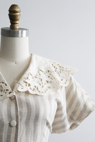 driftwood linen dress