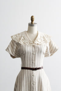 driftwood linen dress