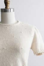 pearl silk knit tee