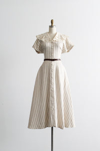 driftwood linen dress