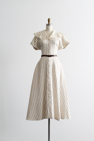 driftwood linen dress