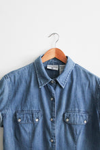 big sur denim button up