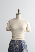 pearl silk knit tee