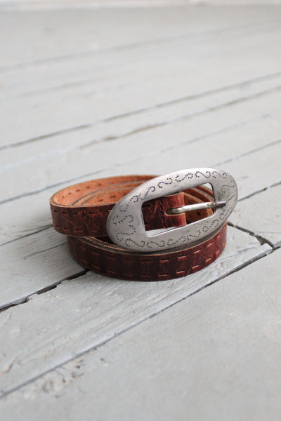 saltcreek leather belt