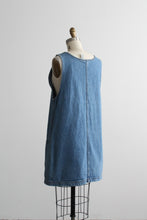 zip front denim jumper