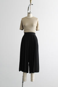 lattice silk knit tee