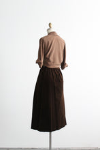 walnutshell silk button up