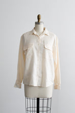 bone linen button up