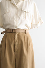almond corduroy trousers