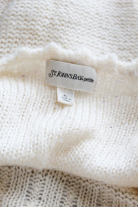 soft eggshell sweater