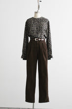 espresso corduroy trousers